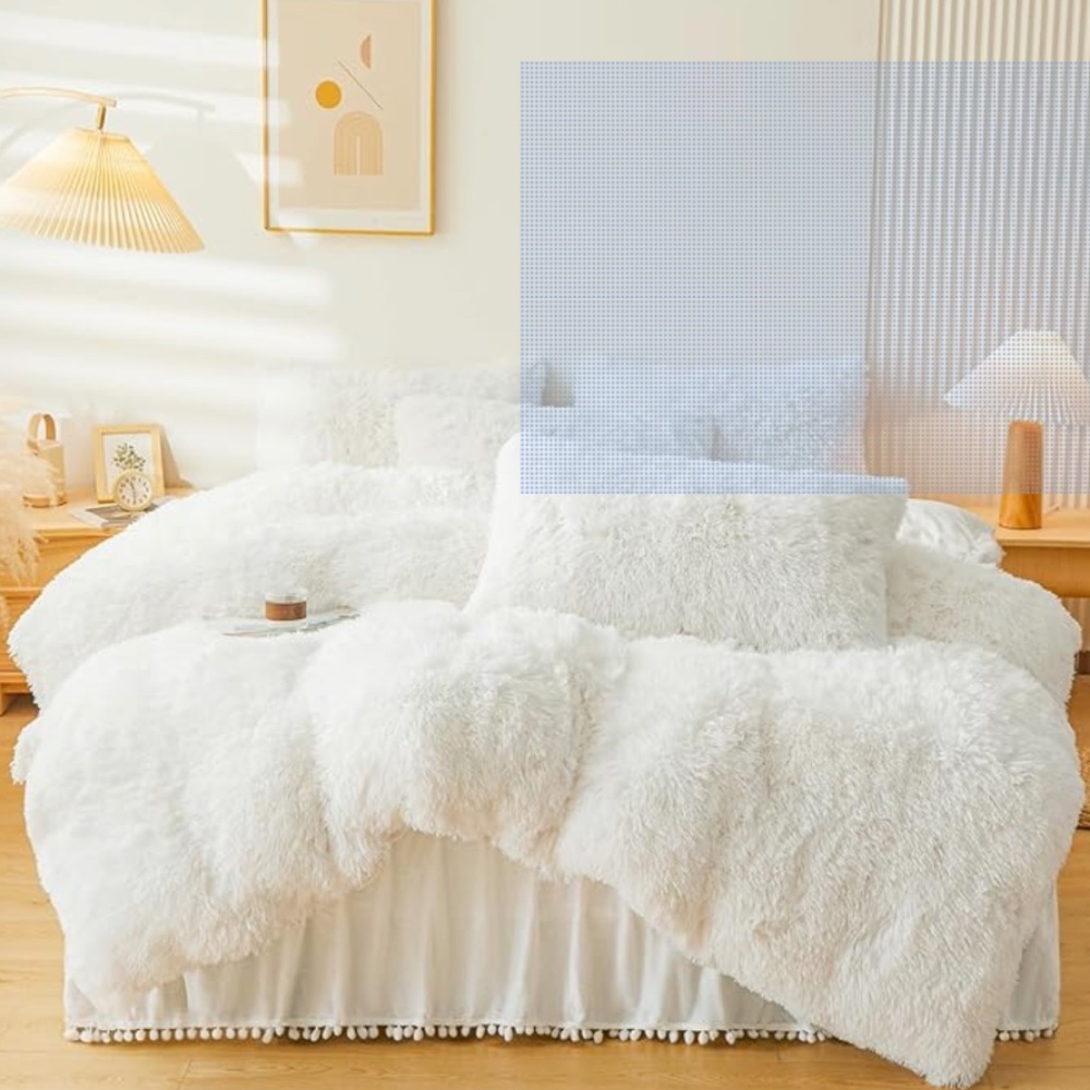 Brand New Plush Fluffy Duvet Cover